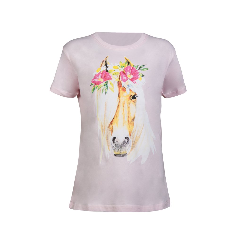 HKM Friendship T-Shirt, Rose, 122-128 Fille