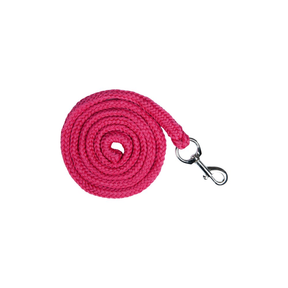 Lot De 2 Longes Pour Chevaux Brama-West - Or Rose, 2 M, Polypropylène Indéchirable, Avec Mousqueton Inox Et Crochet De Panique