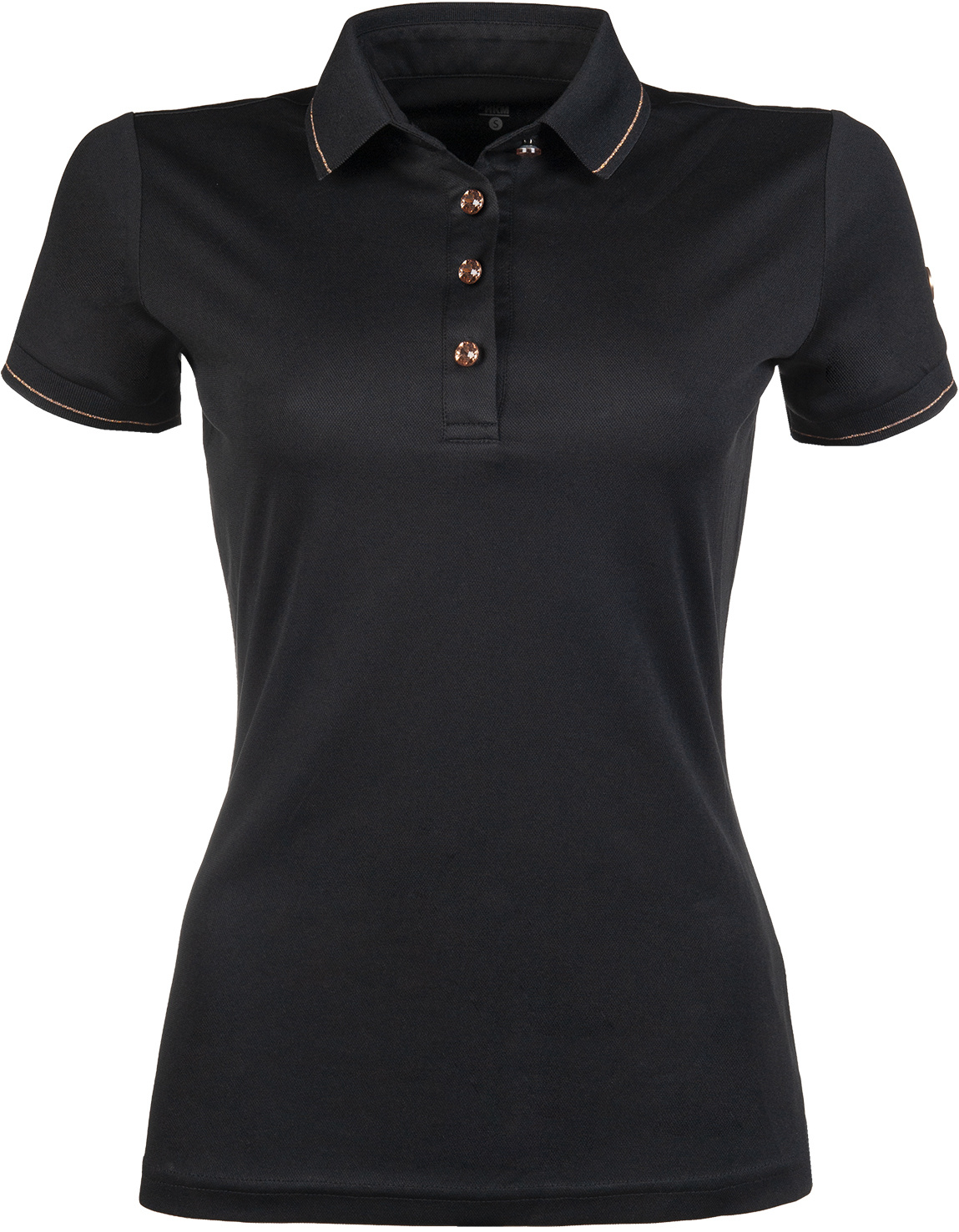 Dámské jezdecké polo tričko HKM Rosegold Glamour