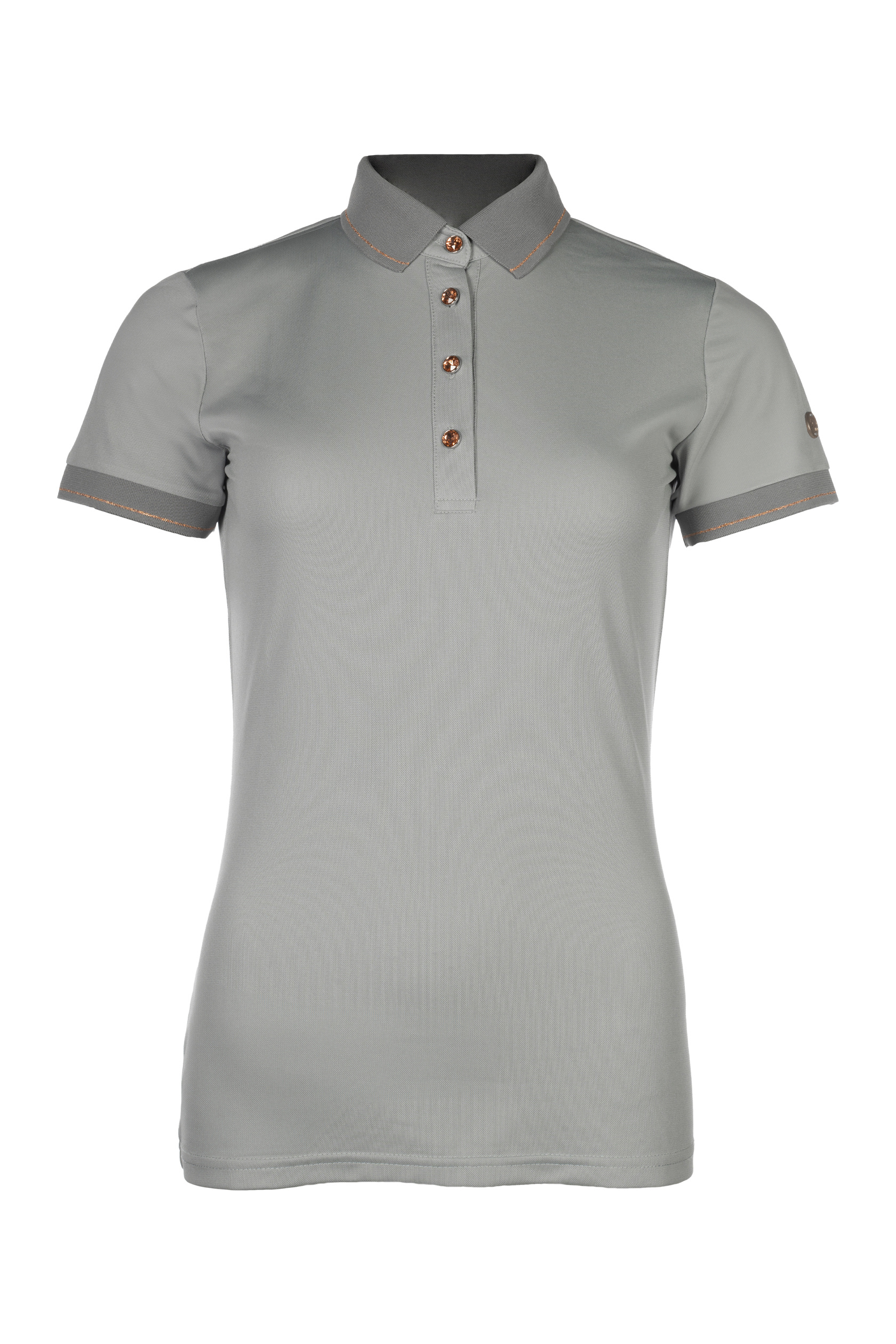 Dámské jezdecké polo tričko HKM Rosegold Glamour