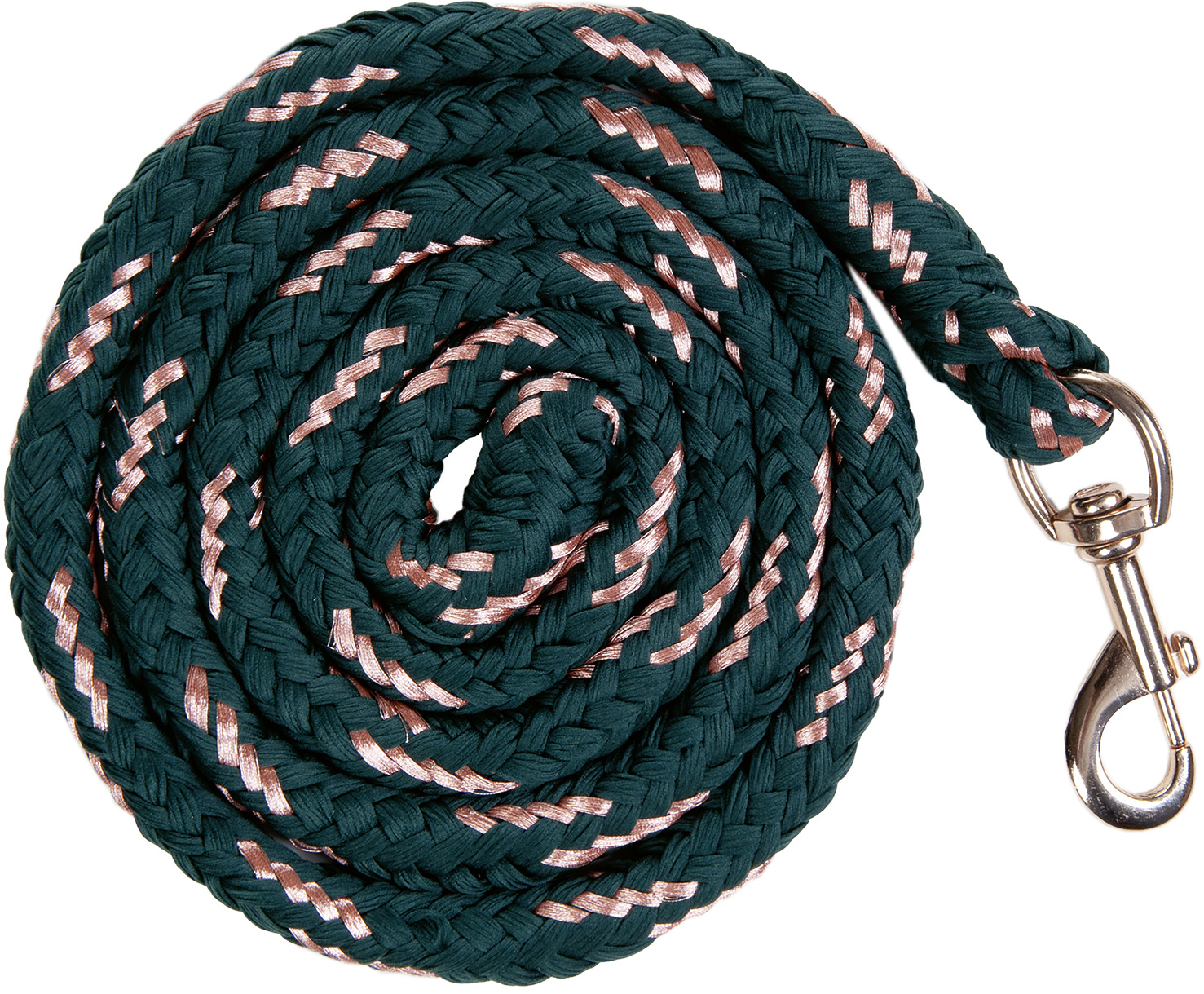 Vodítko HKM Rosegold s klasickou karabinou