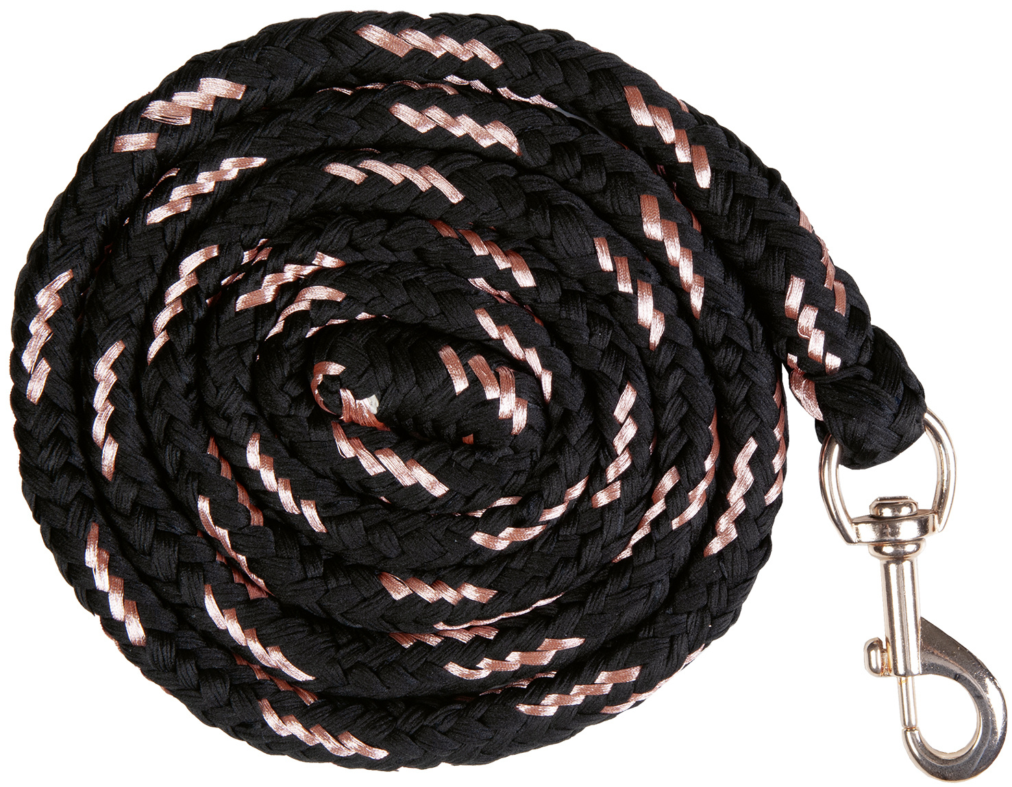 Vodítko HKM Rosegold s klasickou karabinou