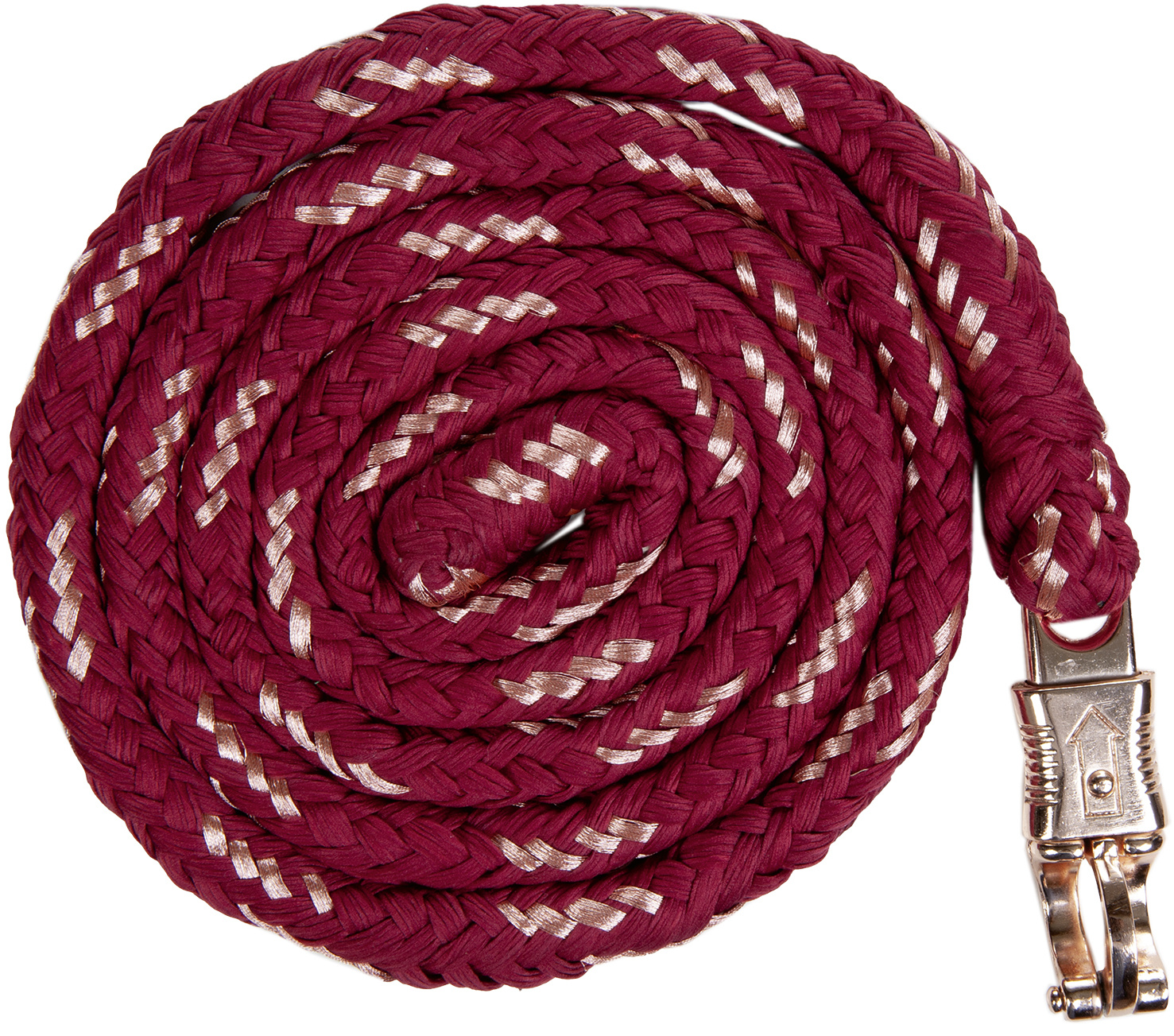 Vodítko HKM Rosegold s bezpečnostní karabinou