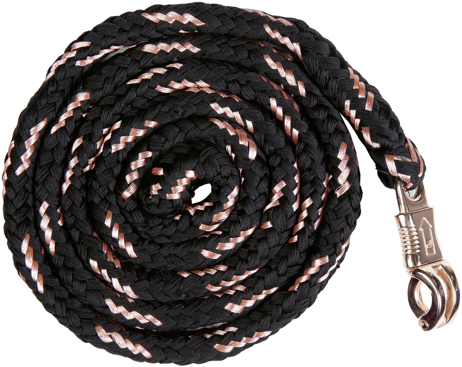 Vodítko HKM Rosegold s bezpečnostní karabinou