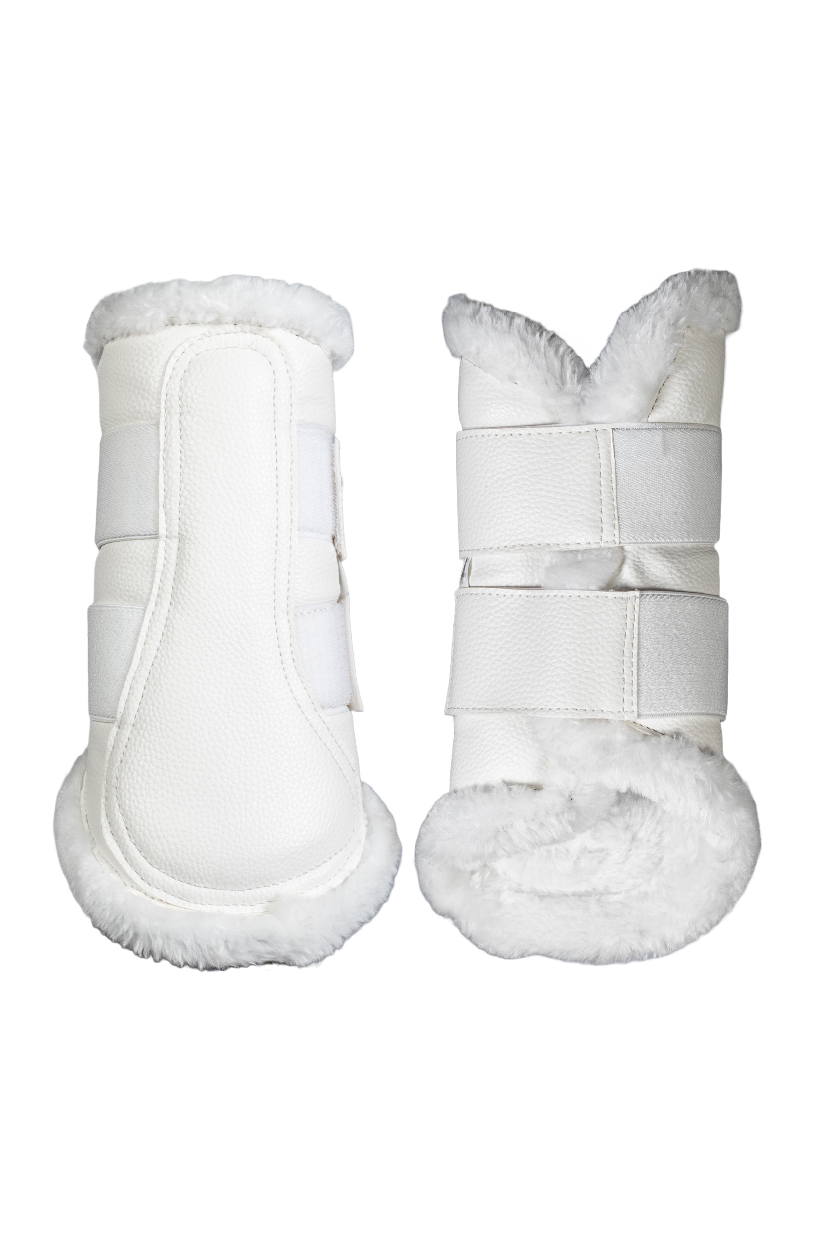 Kamaše pro koně HKM Comfort Premium Fur, pár