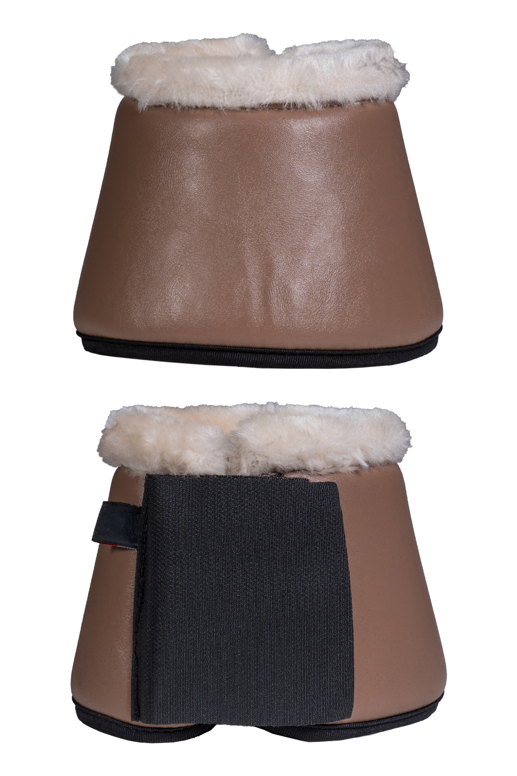 Zvony pro koně HKM Comfort Premium Fur, pár