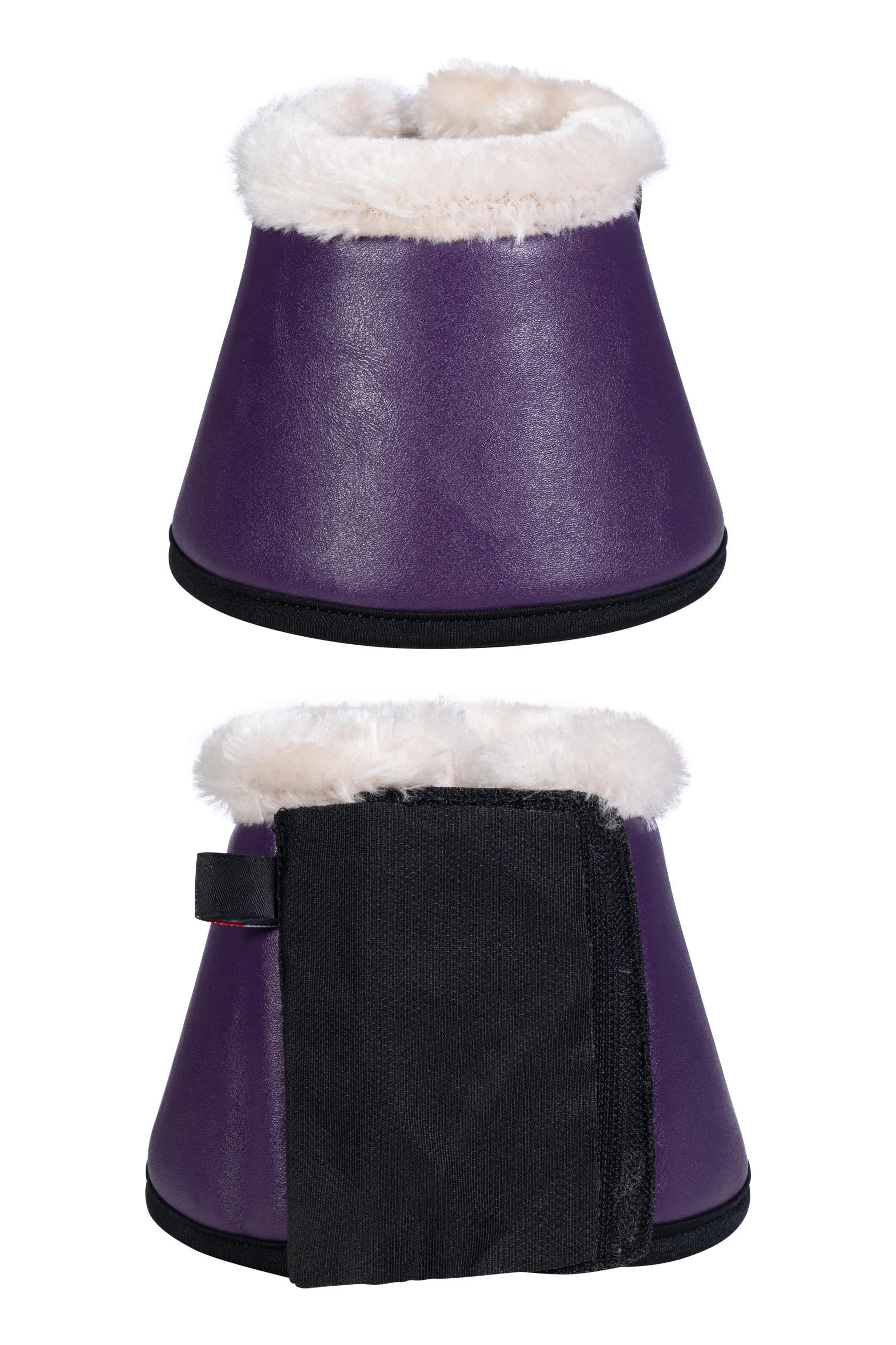 Zvony pro koně HKM Comfort Premium Fur, pár