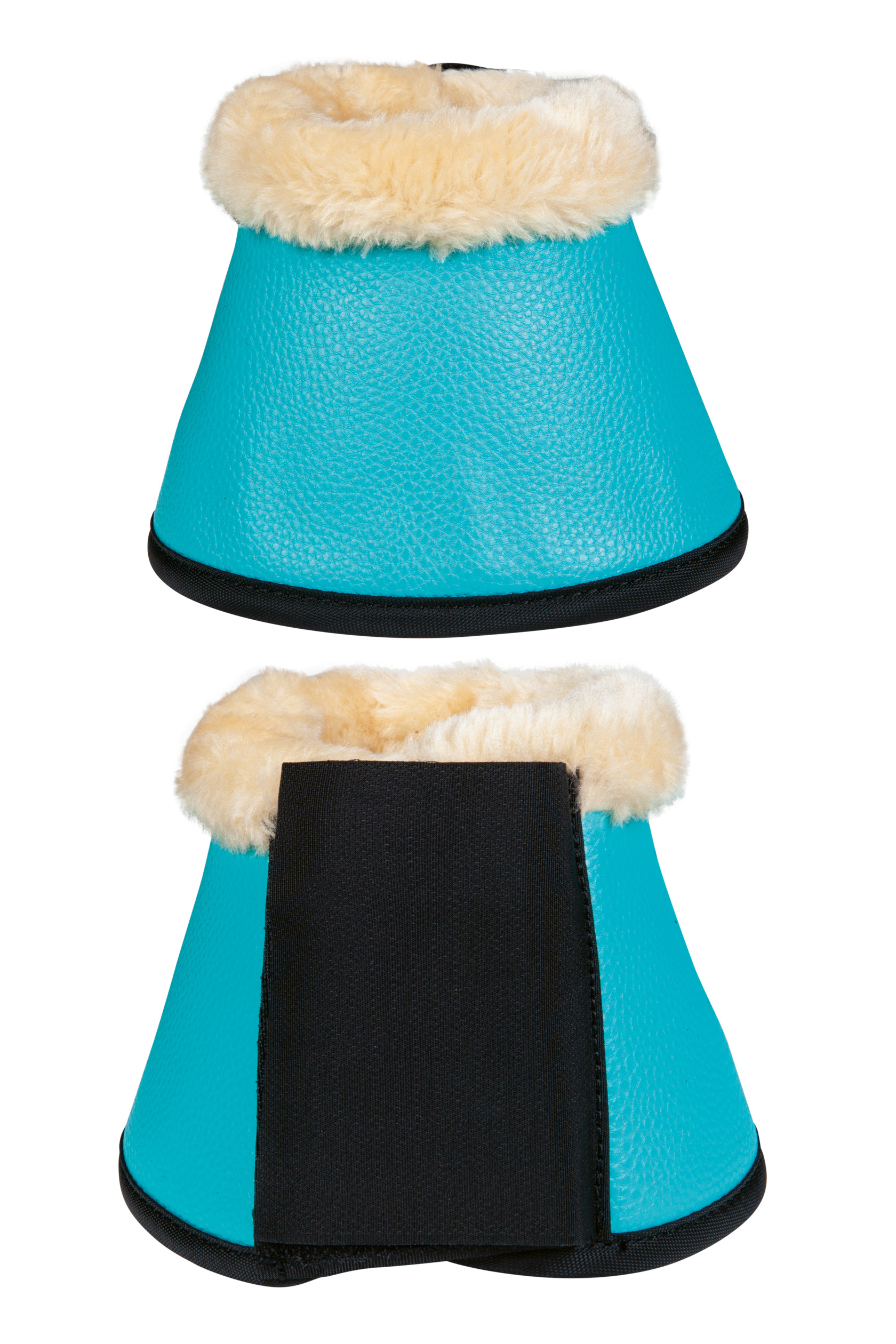 Zvony pro koně HKM Comfort Premium Fur, pár