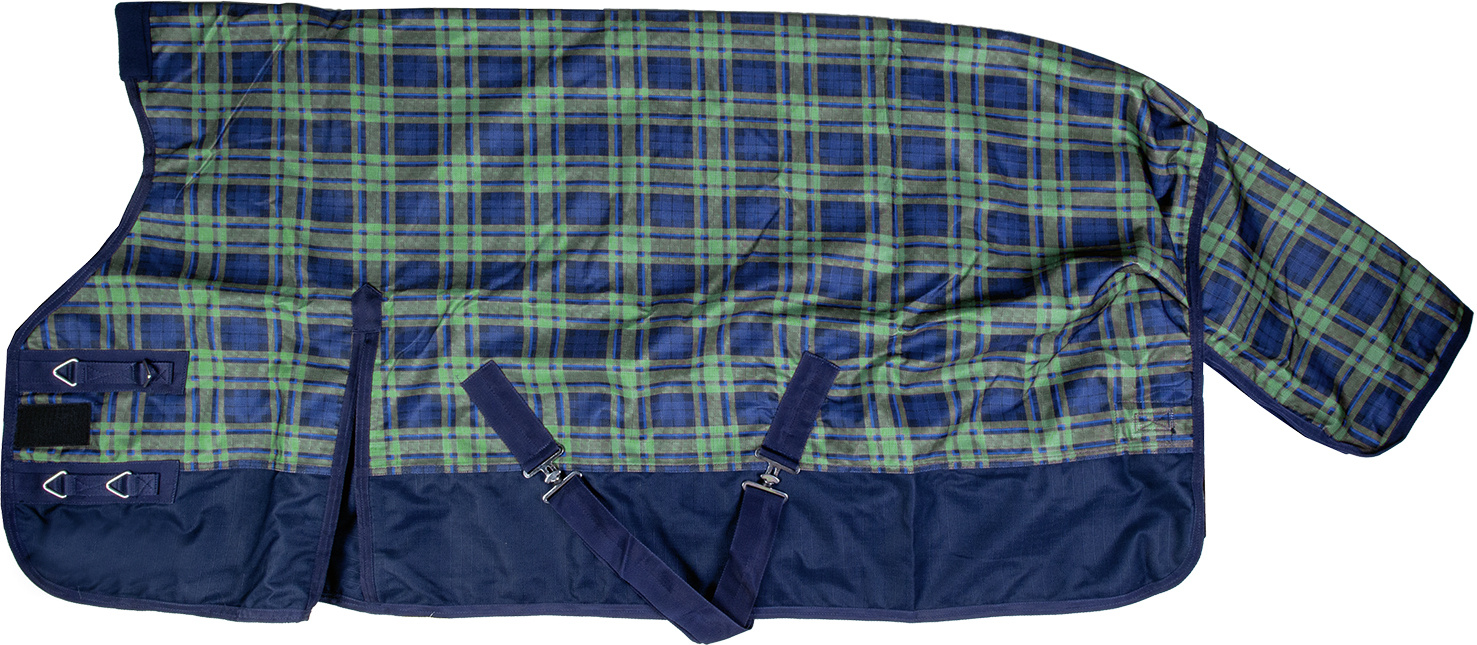 Výběhová deka HKM Milwaukee Karo High Neck 1200D 100 g