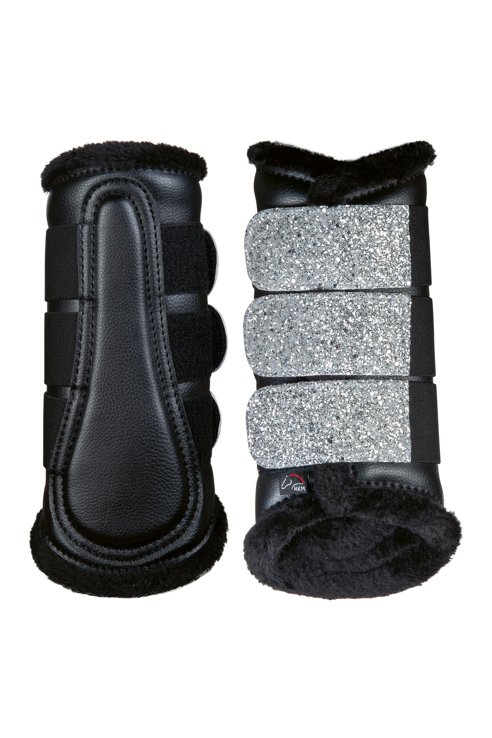 Kamaše pro koně HKM Sparkle, pár