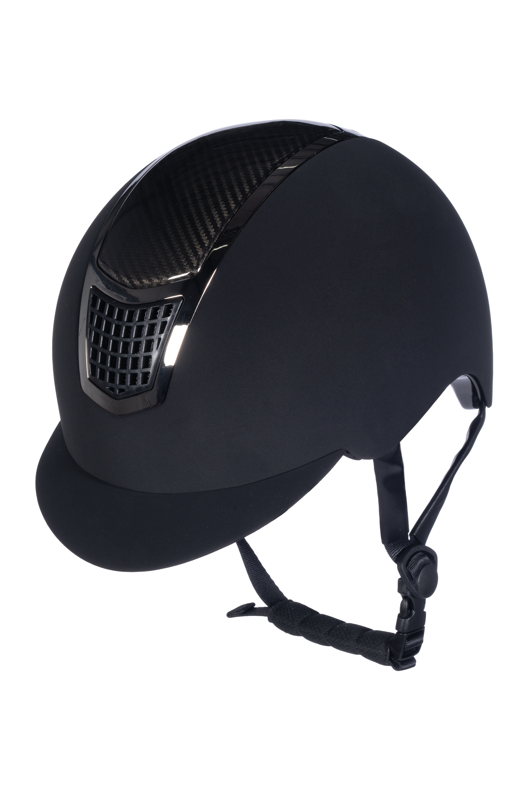Jezdecká helma HKM Carbon Professional