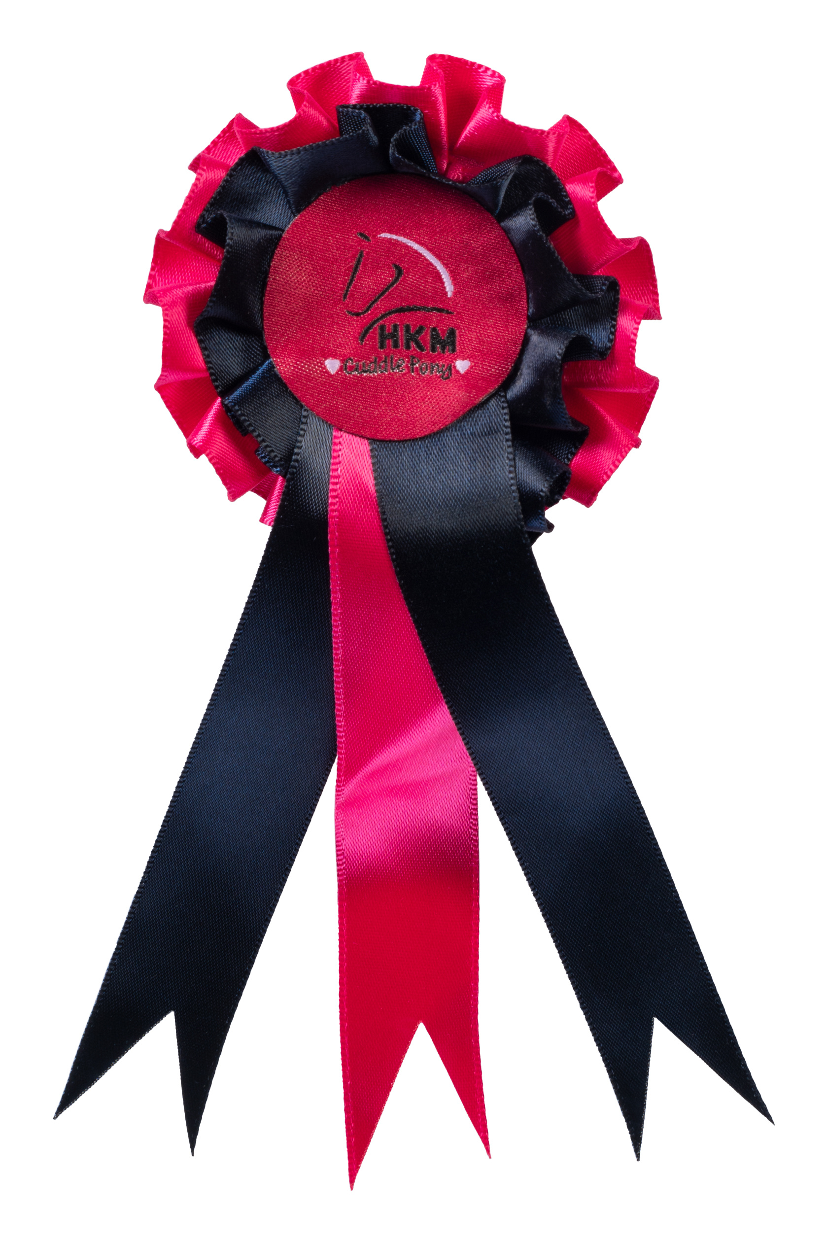 Vítězná kokarda pro plyšového koníka HKM Cuddle Pony