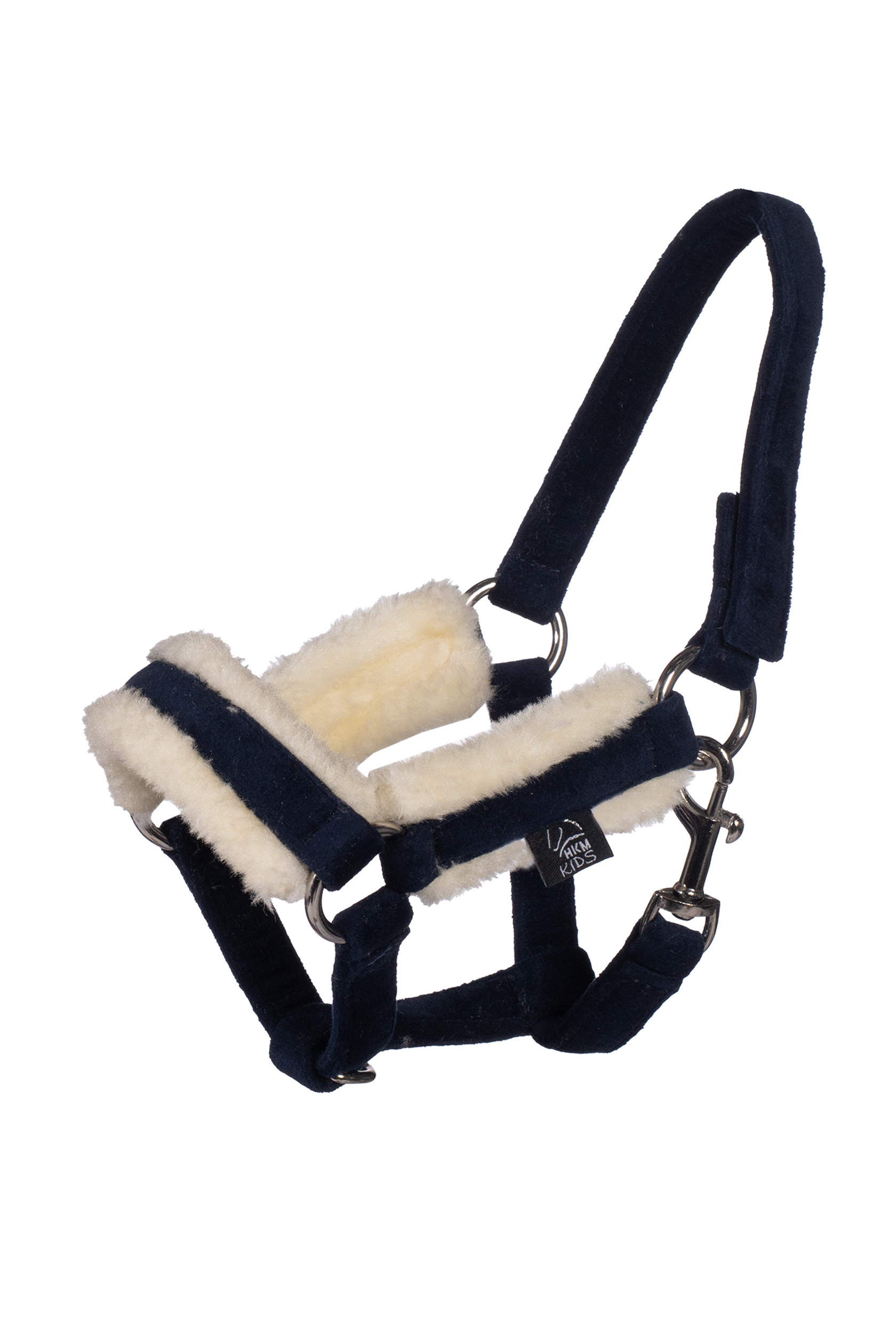 Velvet ohlávka s vodítkem pro hobby horse HKM
