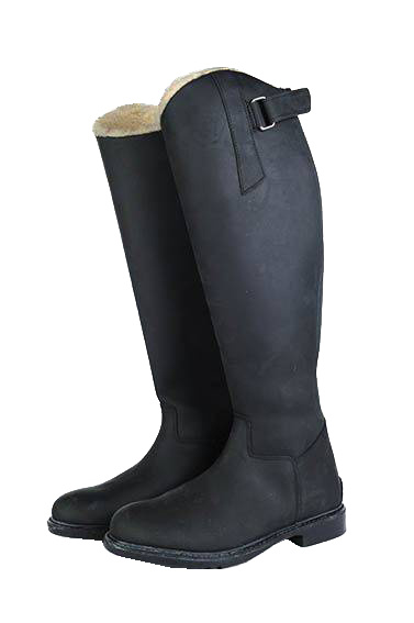 Dětské zimní jezdecké boty HKM Flex Country