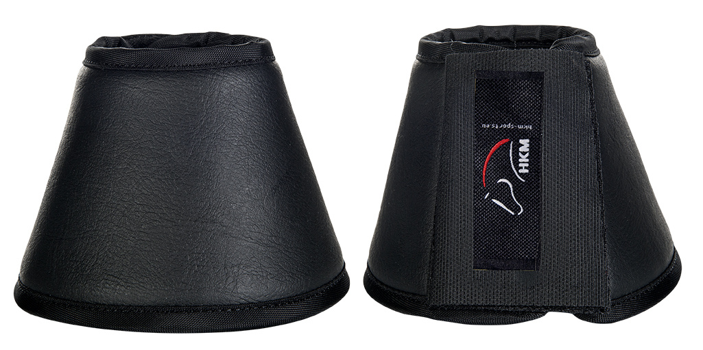 Softoprenové zvony HKM Soft Comfort z imitace kůže, pár