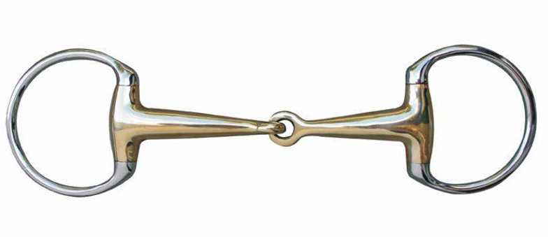 1× lomené udidlo oliva 18 mm z argentanu HKM