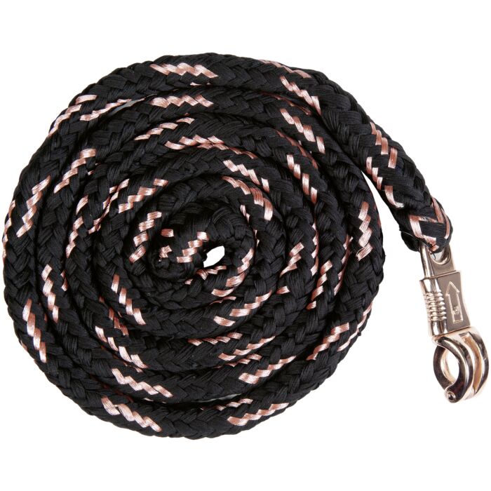 Lead rope -Rosegold- with panic hook