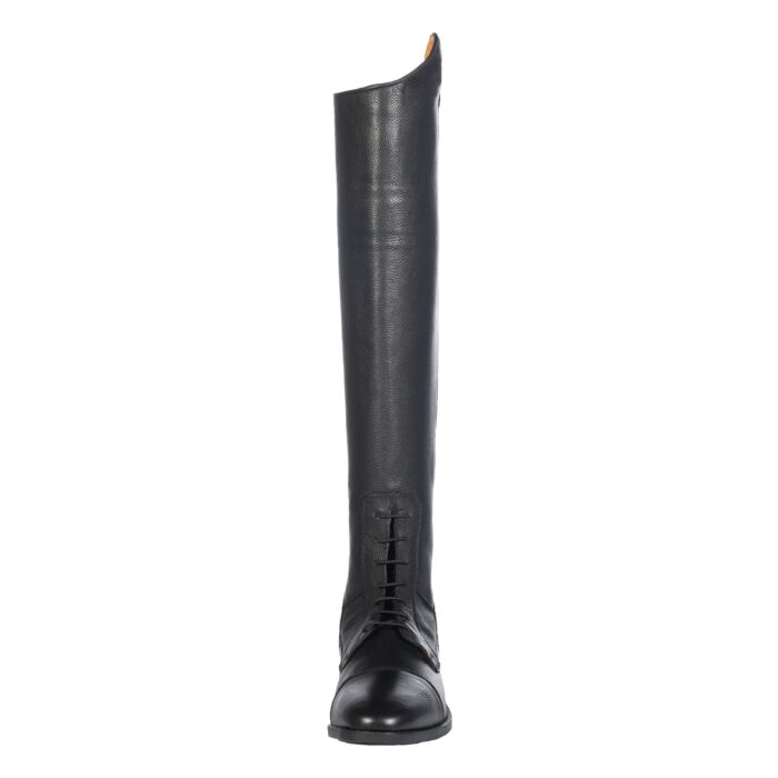 Stivali Da Equitazione HKM Sevilla In Pelle Bovina - Unisex 36-46 - Gambale In PU Con Cerniera Posteriore E Supporto Per Sperone