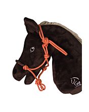 HKM Hobby Horsing Licol 3800 0001 - Licol En Corde Réglable Pour Cheval De Loisir
