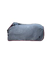 Couverture Séchante HKM Kopenhagen Bleu Foncé 115 - Polaire Respirante Pour Cheval