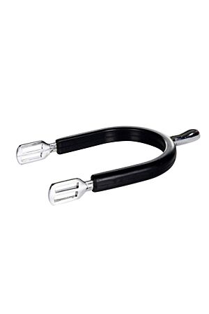 Men's spurs with plastic coating