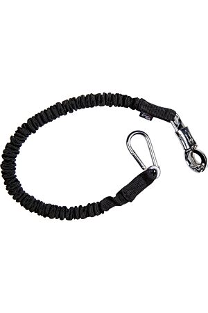 Elastic lead rope