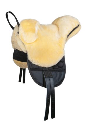Lammfellsattel