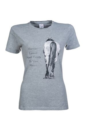 T-shirt -Horses leaves Hoofprints-