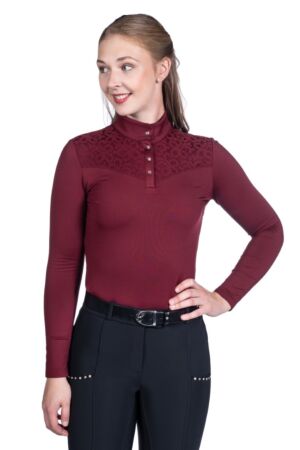 Shirt fonctionnel -Berry Lace-