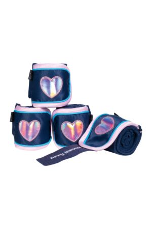 Fleecebandagen -Funny Horses Hearts-