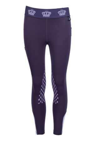 Riding leggings -Lola- silicone knee patch