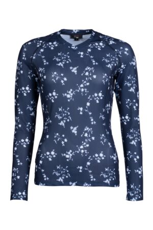 Shirt fonctionnel -Bloomsbury Fleurs- man. longues