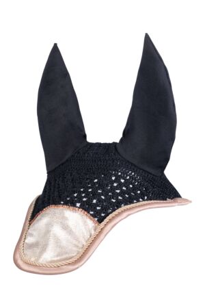Fliegenhaube -Rosegold Glitter- Style