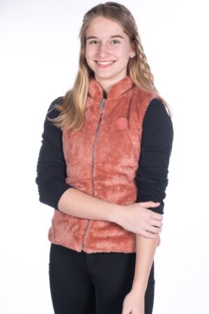 Teddy vest -Ruby-
