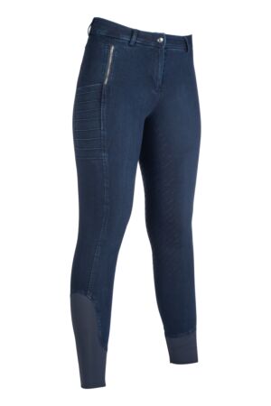 Reithose -Aruba Denim- Silikon-Vollbesatz