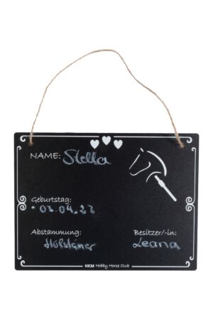 Letrero de cuadra -Hobby Horsing-