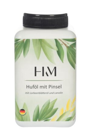 Huföl mit Pinsel, 500 ml