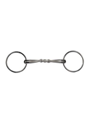 Loose ring snaffle + lozenge -Soft Touch- 16 mm