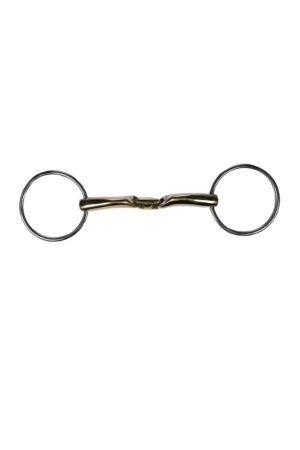 Loose ring snaffle + lozenge -Soft Contact- 16 mm