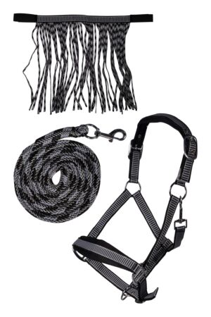 Halfter-Set -Lilly- mit Karabiner & Fliegenfransen