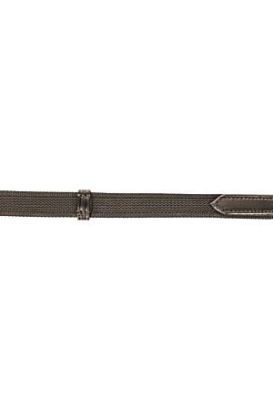 Reins, interwoven with rubber