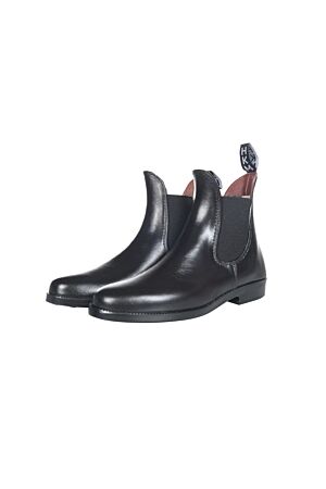Jodhpurgummistiefel -soft/weit- mit Elastikeinsatz