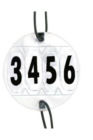 Numéros d'affichage, 1 paire, réglable