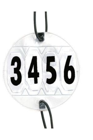 Numéros d'affichage, 1 paire, réglable