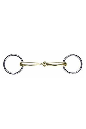 Unterlegtrense aus Argentan, 14 mm