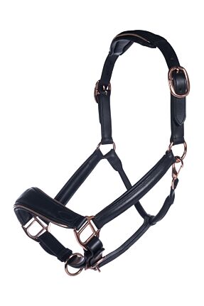 Licol en cuir -Rosegold-