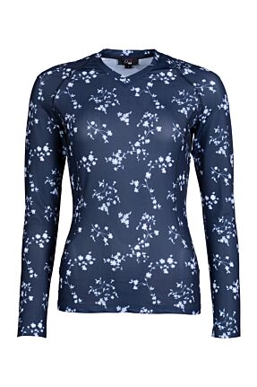 Shirt fonctionnel -Bloomsbury Fleurs- man. longues