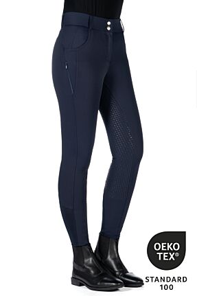 Reithose -Ari Mid Rise- Silikon-Vollbesatz