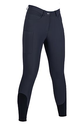 Riding breeches -Rosewood- silicone knee patch