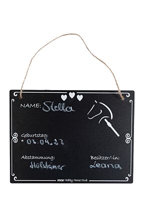 Stallschild -Hobby Horsing-